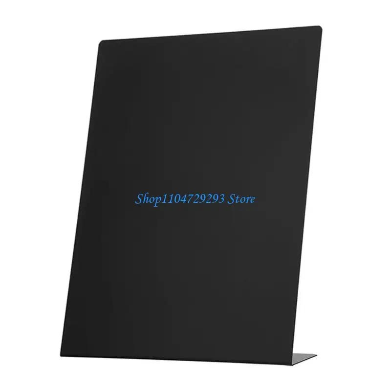 Placa memorando metal forma L Y2GD avisos magnético apagável