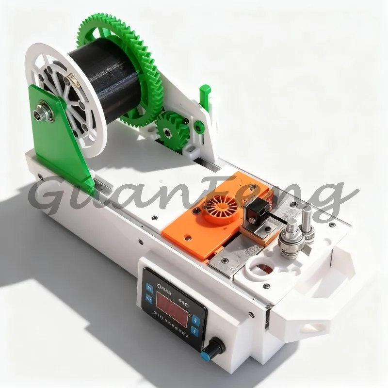 Plastic filament double extruder, plastic bottle recycling machine, and 1.75/2.85mm 3D printed filament injection molding machi
