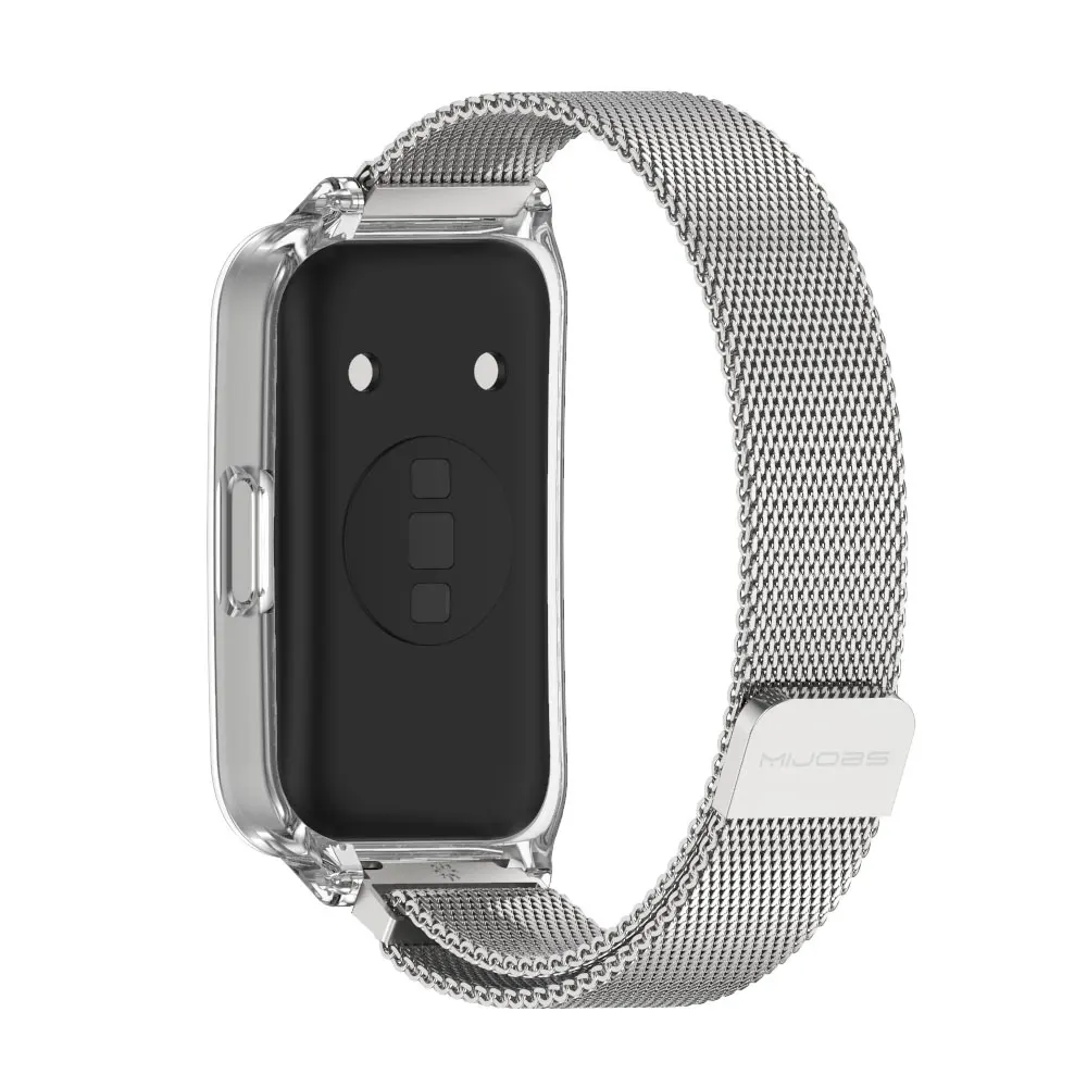 Correa pulsera para Huawei Band 10 9 8 con estuche de TPU Protector de pantalla de reemplazo Circunferencia de muñeca pequeña Correa de reloj para niñas y mujeres