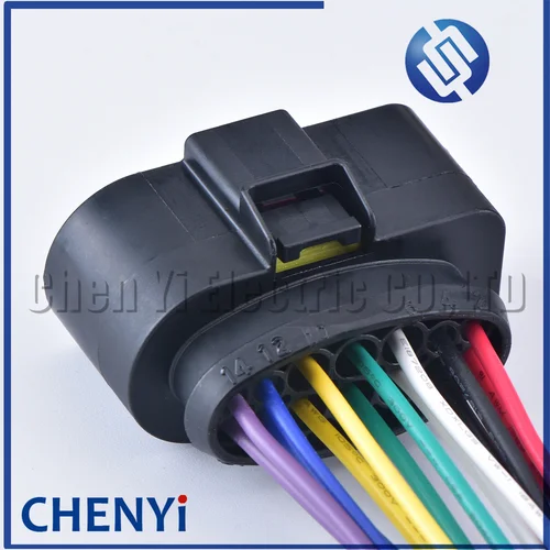 Imagen 2 del producto Cable de lámpara de luz LED de 14 pines, conector impermeable automotriz, cableado Pigtail 3C 0973737   3C 0973837   Para Passat A4 A6L A7 Q5 Q7