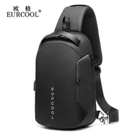 Mark Ryden Men  shoulder bag fashion outdoor chest bag portable messenger bag breathable honeycomb back light