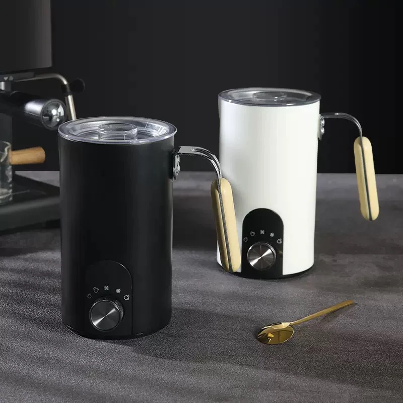 

New milk frother, household hot and cold milk frother, plush electric frother, mixing cup frother