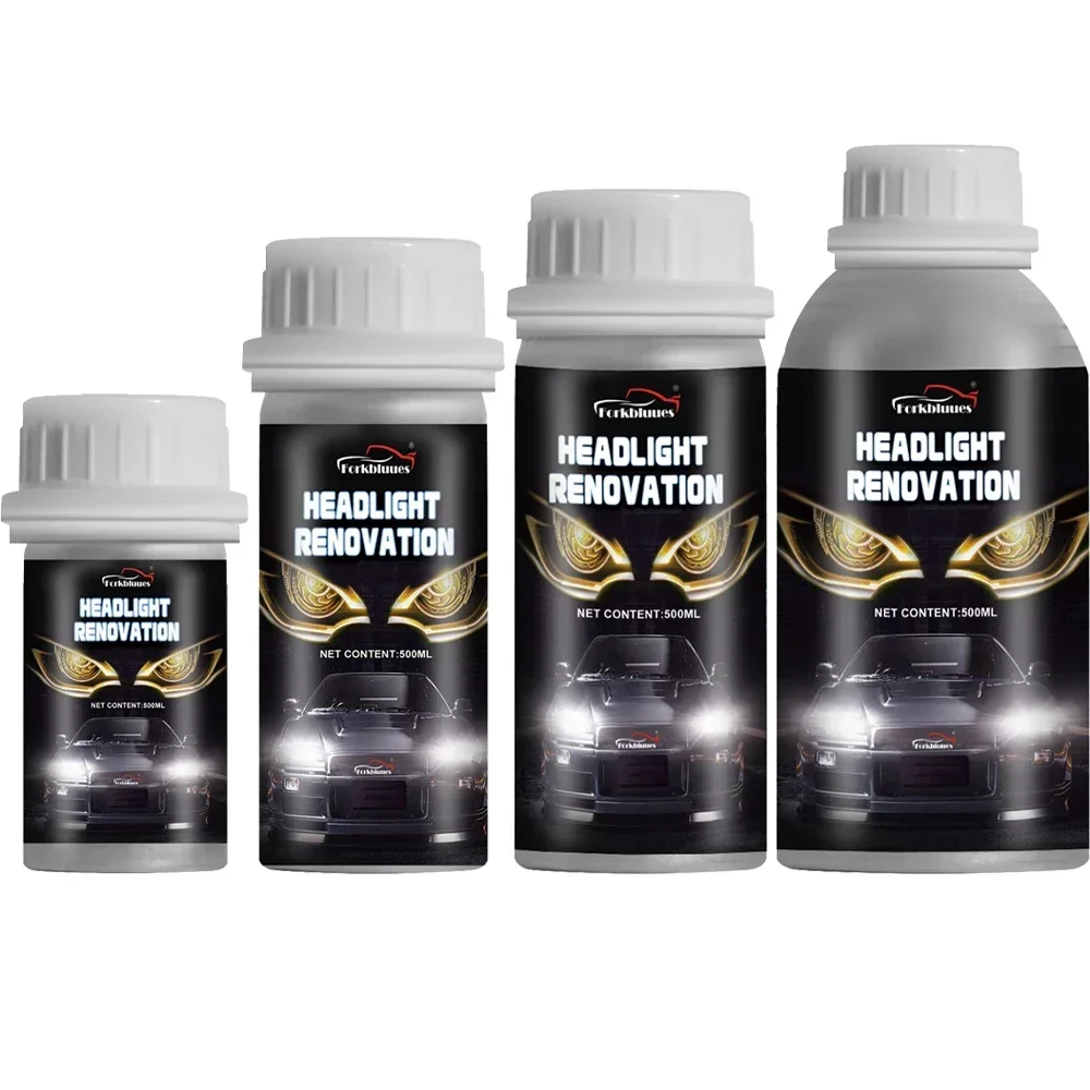 

Car Headlight Polish Restoration Kit Headlight Polishing Cleaning Kit Anti-Scratch Hydrophobic Car Headlight Repair Polish