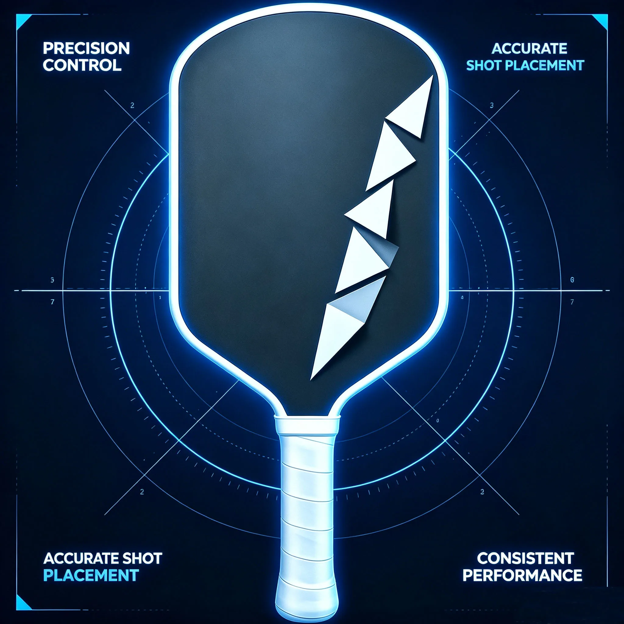 Pressed High Elasticity Pickleball Paddle Made of Carbon Fiber Sturdy And Lightweight Capable of Achieving Maximum Swing Speed