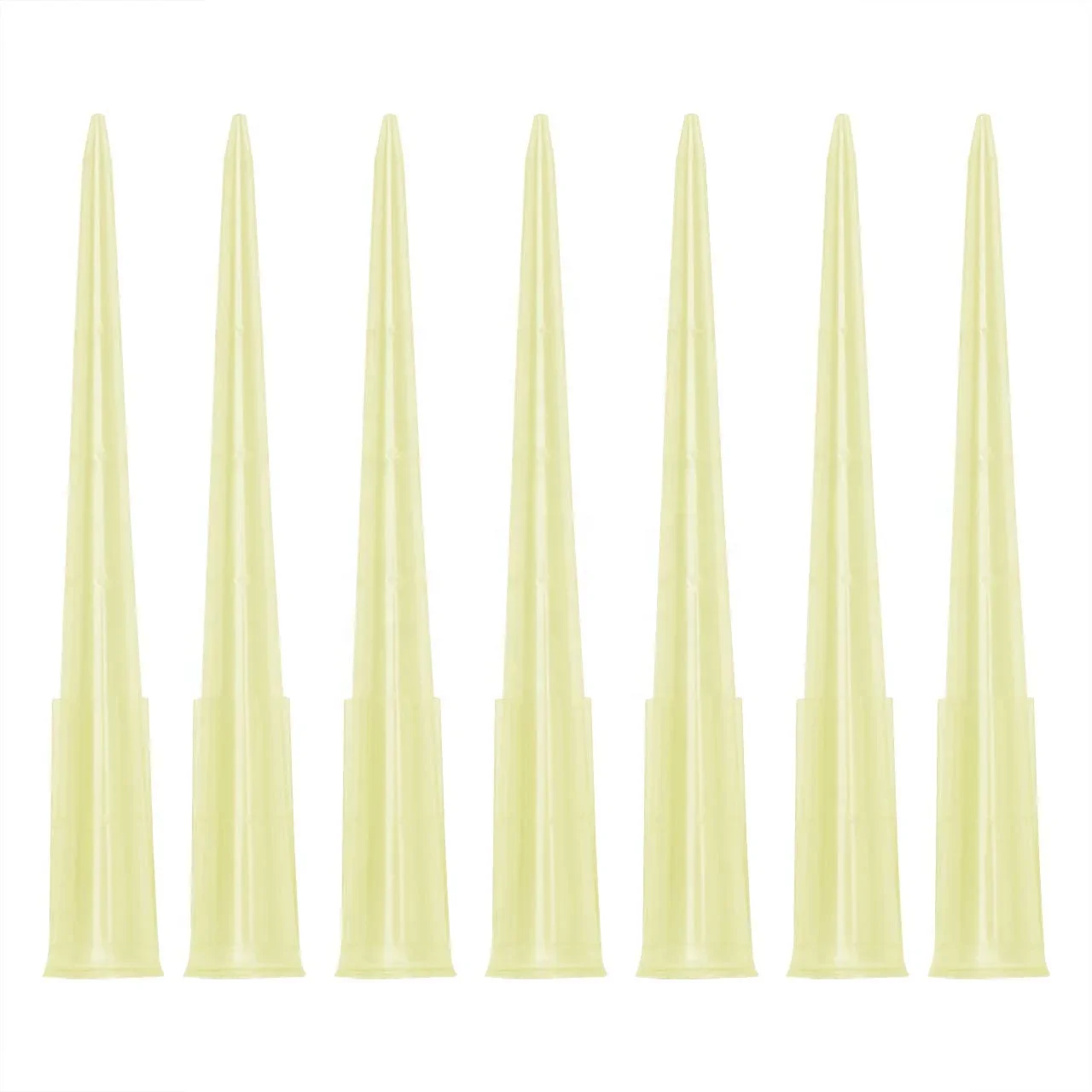 Disposable Laboratory Plastic 200ul Tips Yellow Pipette Tips