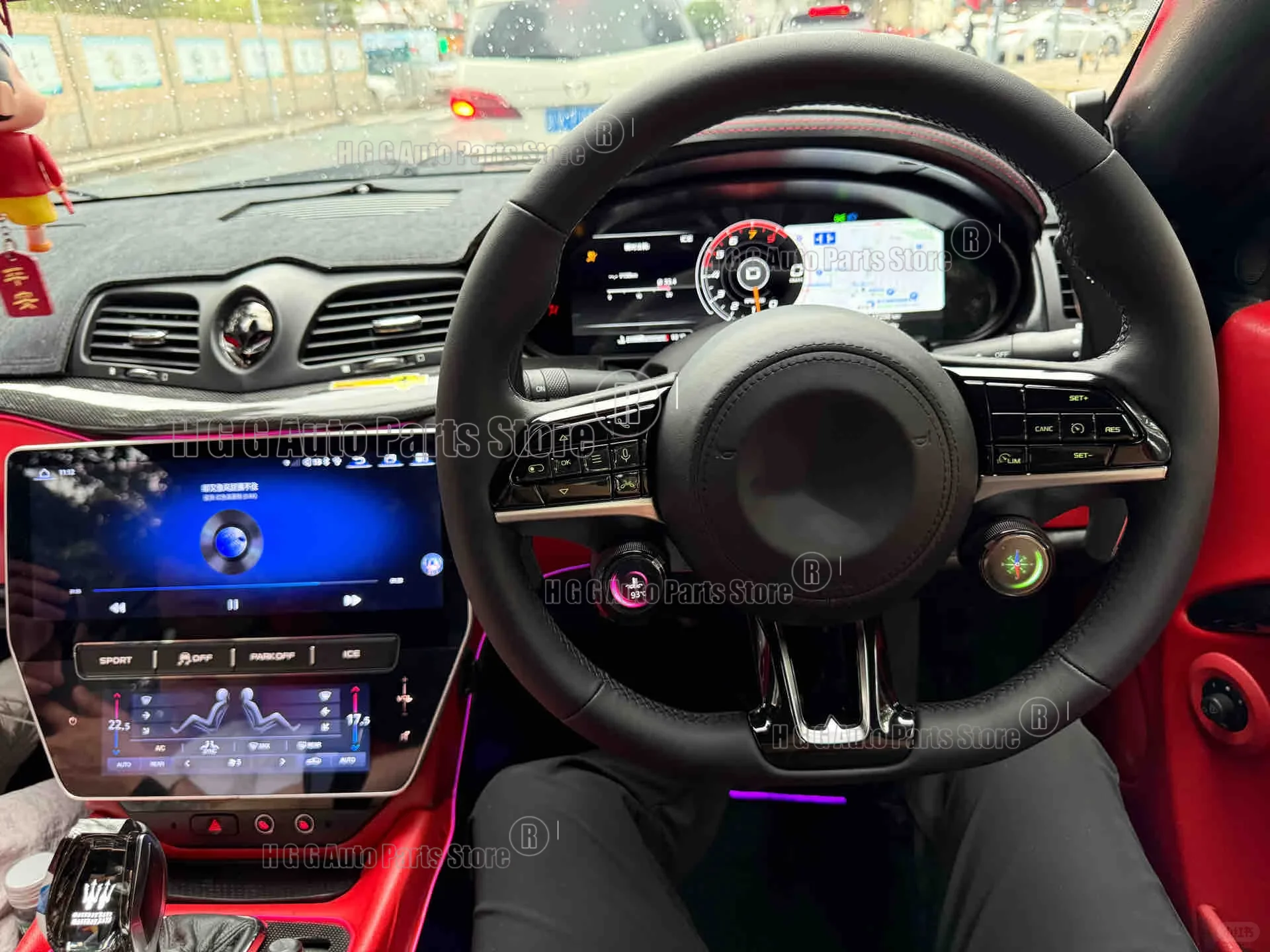 

JO 22inch Android Screen For Maserati GT 2007-2015 Carplay Car Radio AC Panel Stereo Multimedia Video Player Navigation HeadUnit