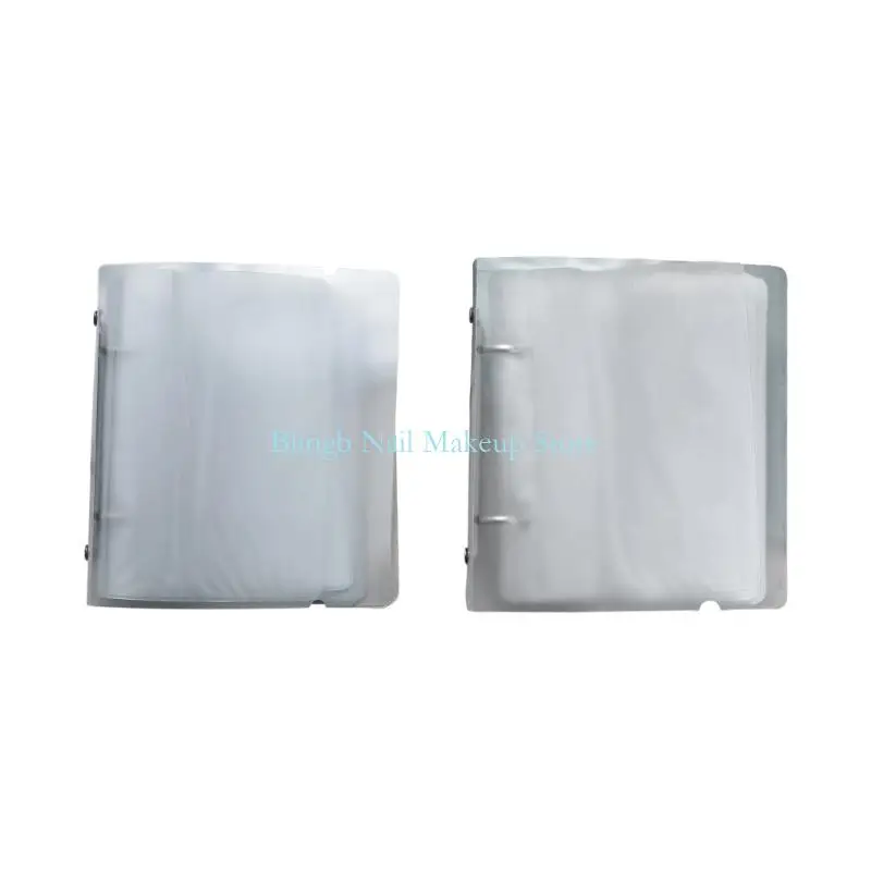 

28TA Reusable Art Templates Stamper Scraper Storage Bag for Salon Use