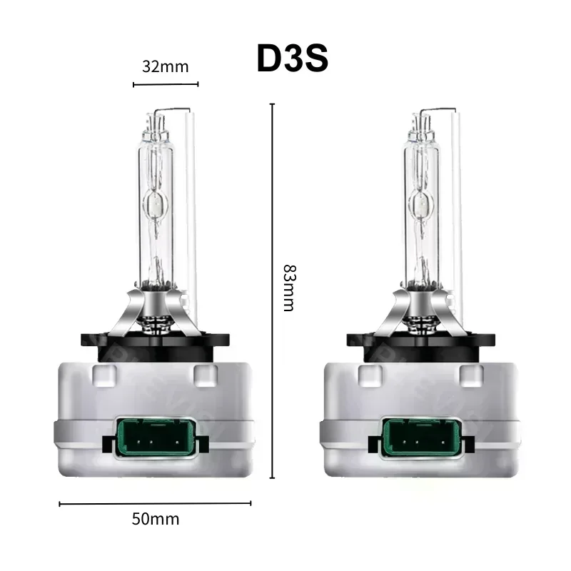 2Pcs Xenon HID Bulb D3S 6000K Headlight Automotive Lighting Bulb Kit For Volvo XC60/V40/V60/C30/C70/S60 - view 6