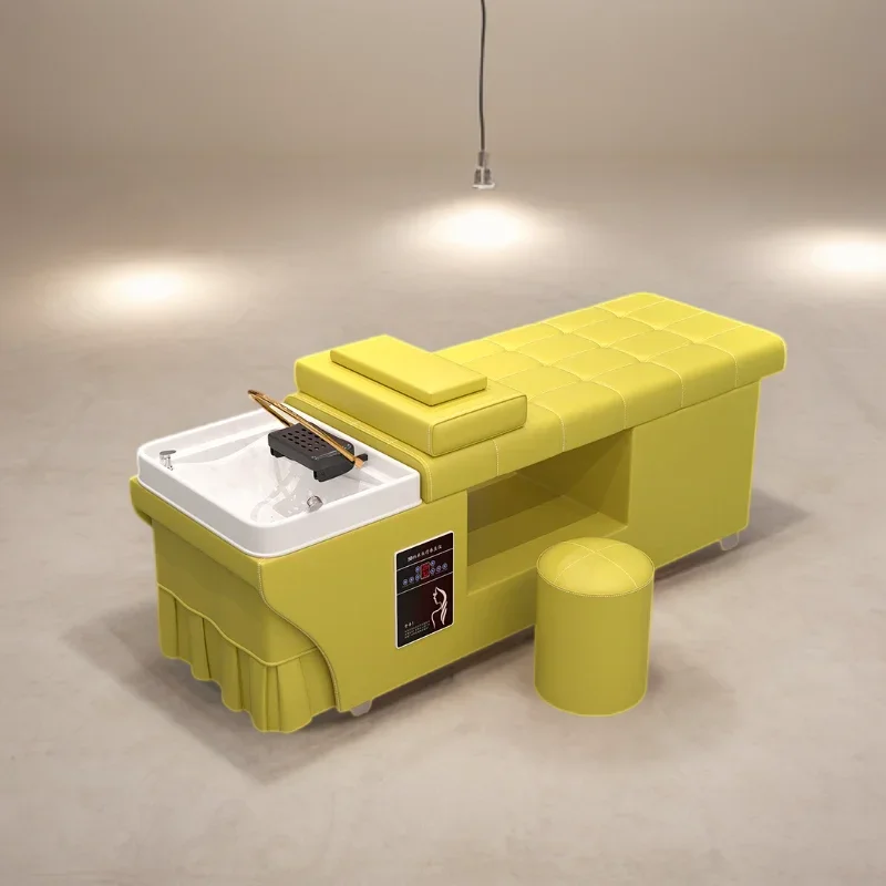 

Treatment Chair Beauty Salon Washing Chairs Hair Shampoo Bed Stylist Portable Spa Basin Bowl Sink Barber Sofas for living room