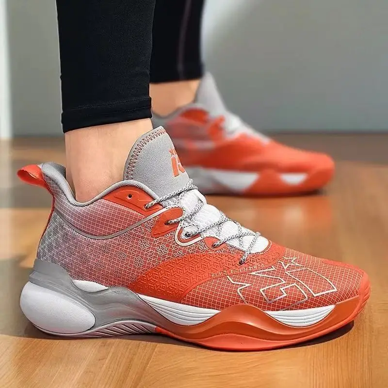 

Новые дизайнерские баскетбольные кроссовки для мужчин с толстой подошвой, обувь для тренировок на открытом воздухе, мужские и подростковые кроссовки для баскетбола.
