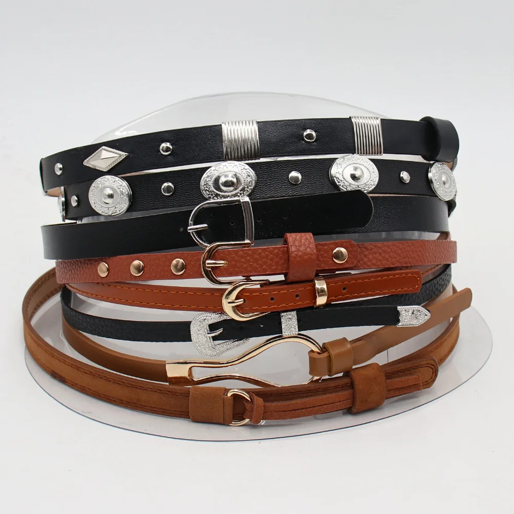 Cowboy Strohoed Franse Hoge Hoed Accessoires Kleine Riem Gesp Stierenkop Decoratie Literaire Retro Creatieve Speciale Hoedring Band