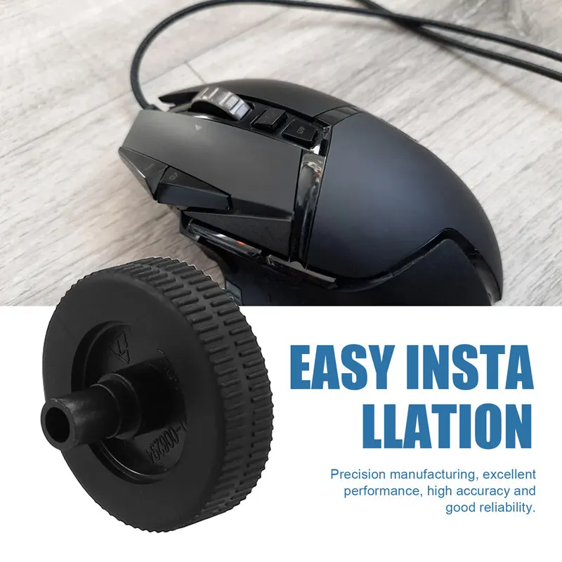 أفضل العروض عجلة الماوس استبدال أجزاء البلاستيك ماوس بكرة عجلة التمرير ل G102 G102 بطل G304 G305 أجزاء إصلاح الماوس