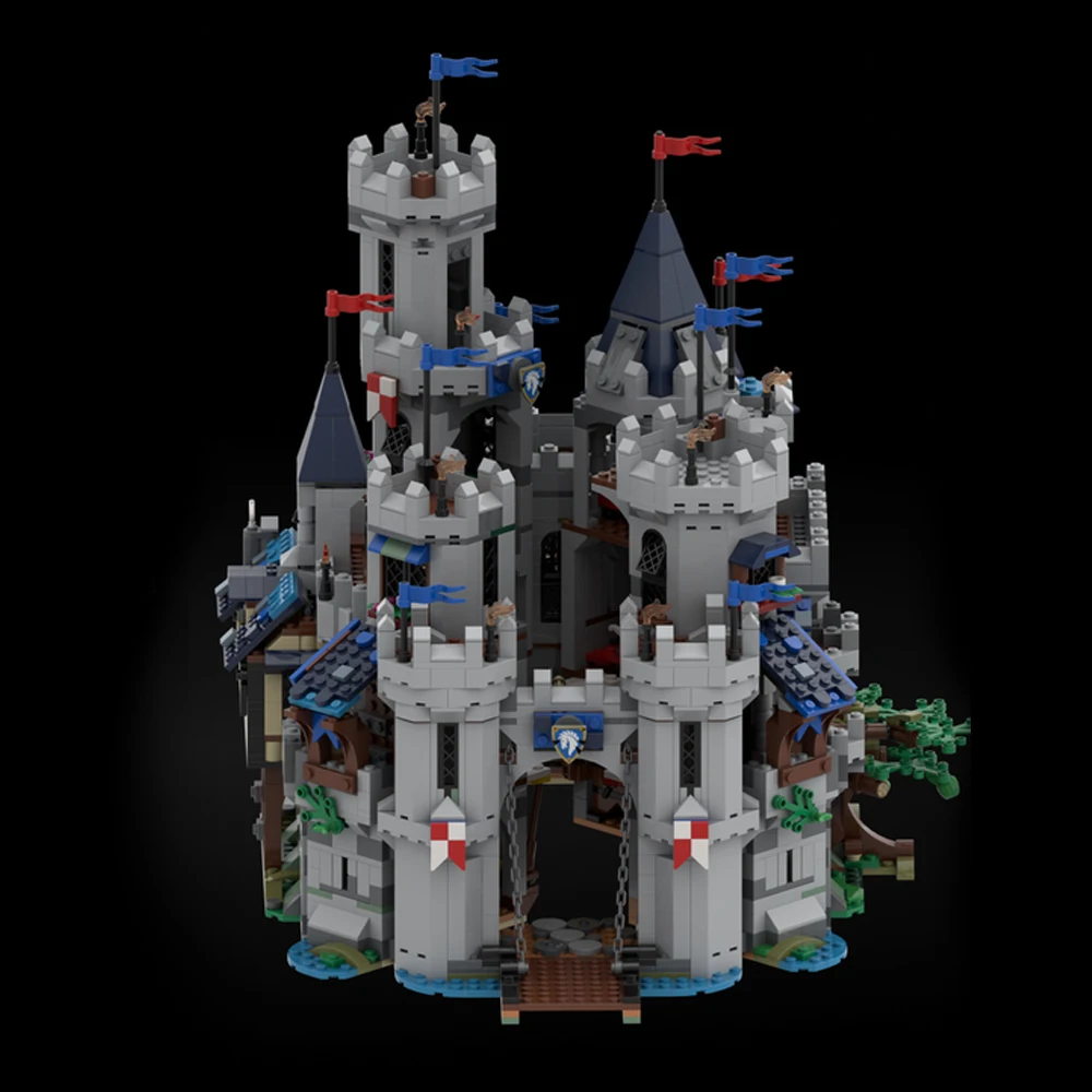 

3226 шт. MOC средневековый замок рыцаря кавалерия крепость строительная модель DIY строительные блоки сборка игрушка детская коллекция для мальчиков подарок