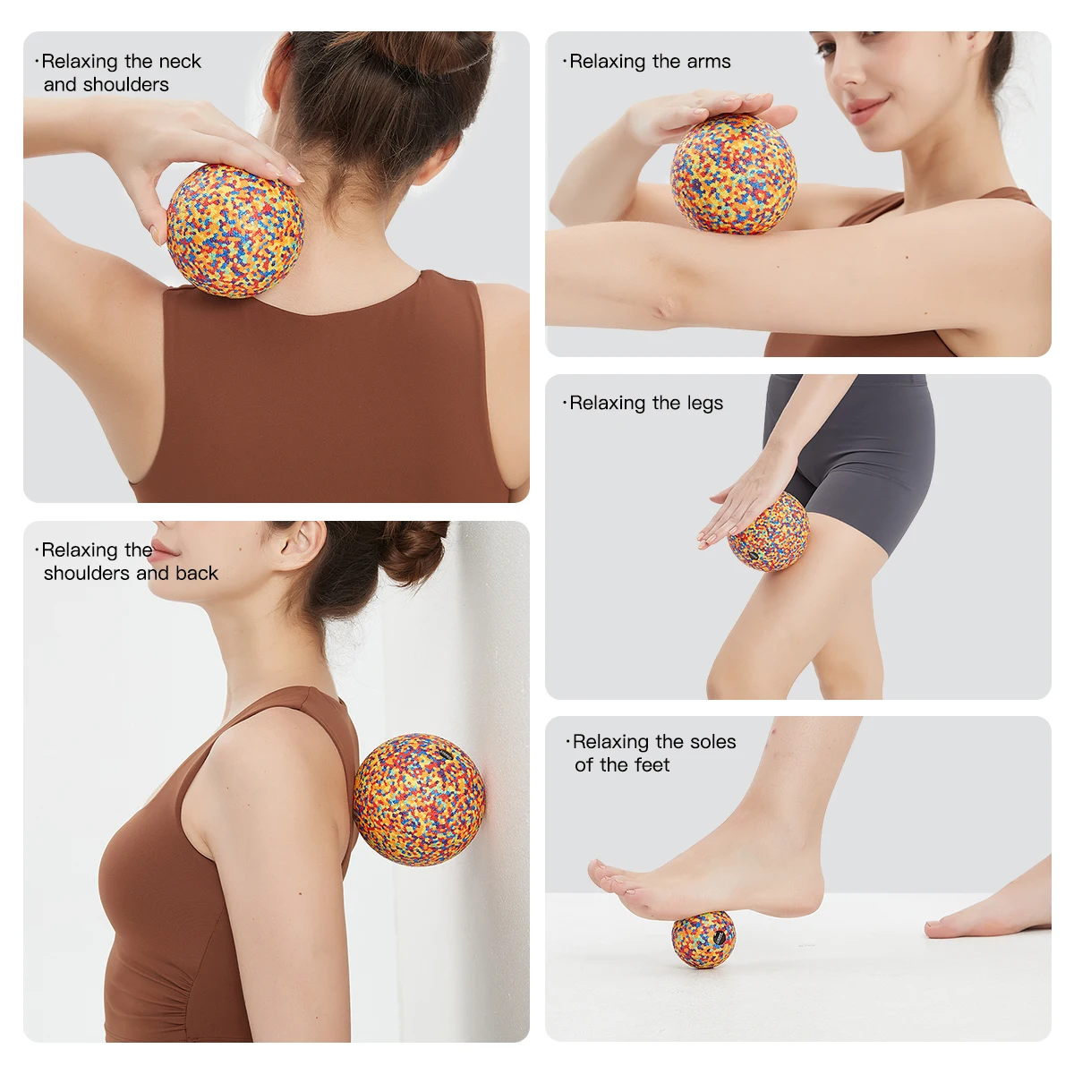 EPP Foam Roller Set: Three sizes to relieve and relax sore muscles throughout the body.