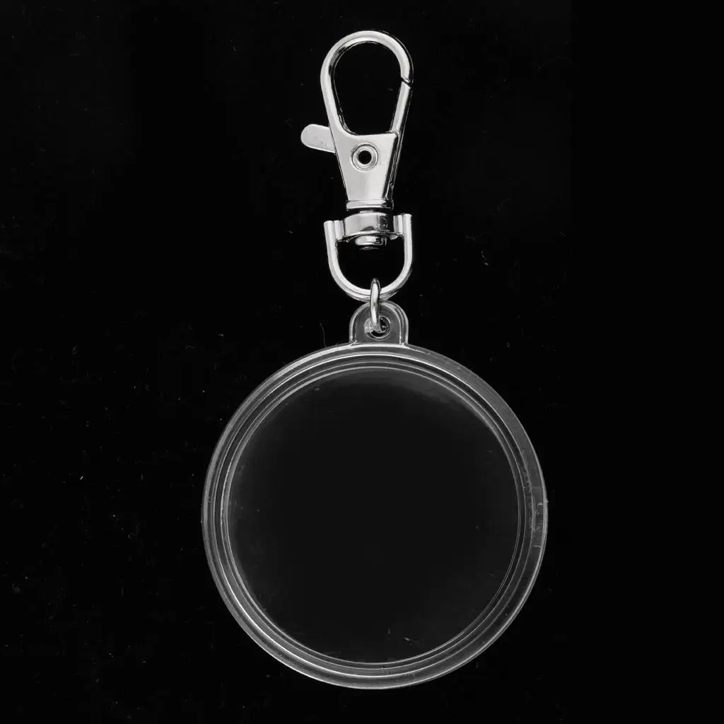 

Брелок-монета 40 мм для женщин, пластиковый брелок для ключей, подвеска для сумочки, для путешествий и покупок