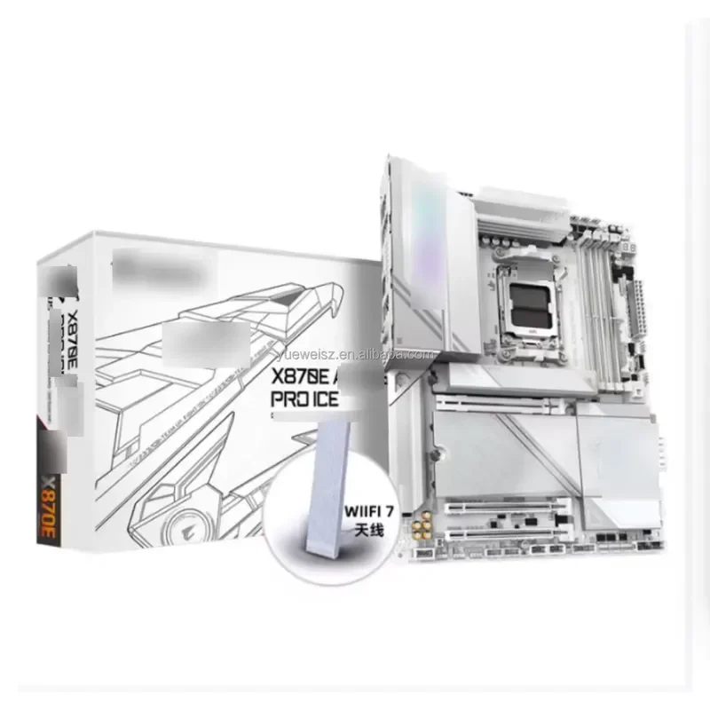 

【CHIMU HOME】ATX Pro Gaming Motherboard B850 Chipset WIFI7 DDR5 Up To 8000MT/s Four Channel SATA Storage Interface