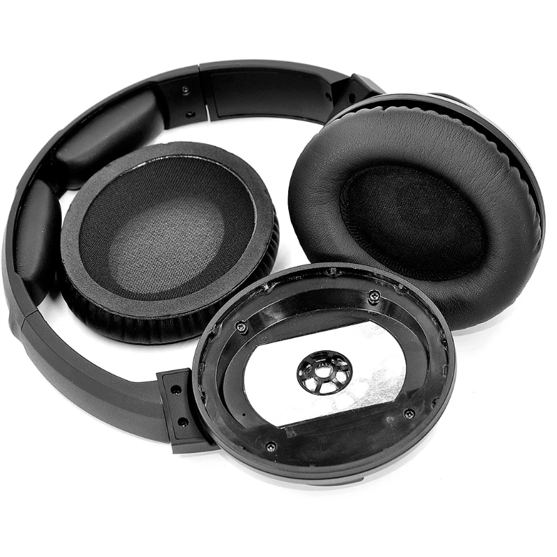 Leather Protective Cushion Cover for KRK KNS6400 KNS8400 6400 8400 Headset Foam Cushion Sleeve 896C