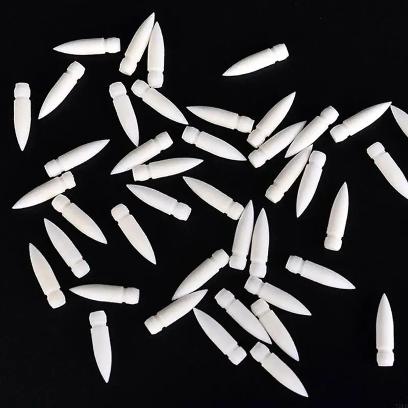 Y5LB Soft Nylon Borsten Pinselspitze 1mm-5mm Linie weit für flüssigen Acrylmarker Stift