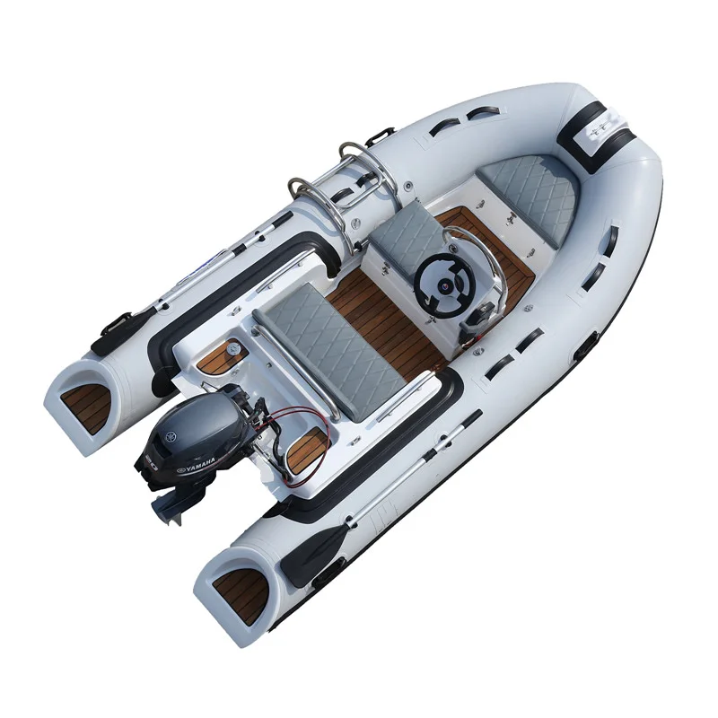 

11.8 Feet 3.6m Fiberglass Rigid Hull Orca Hypalon Inflatable Motor Sport Boat with CE