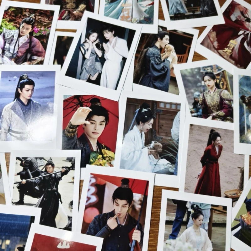 

30/50 шт. No Repeat Ding Yuxi Song Qian Плакат Lomo Card Pai Li De TV Fight для Love Wei Yun Drama Stills 3-дюймовые маленькие карты