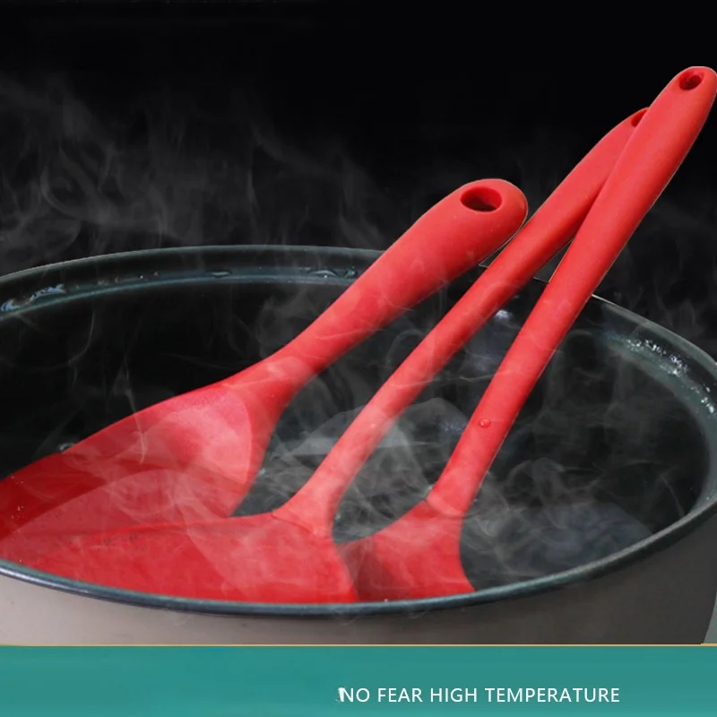 Silicone Kitchenware Set of 10 Non Stick Pot Cooking Spoon Set with High Temperature Resistant Silicone Kitchenware