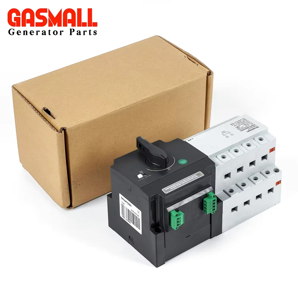 

SmartGen SGM-80A 125A 250A 4P 400A 630A SGM Genset Type ATS Dual Power Automatic Transfer Switch Compatible Generator Controller