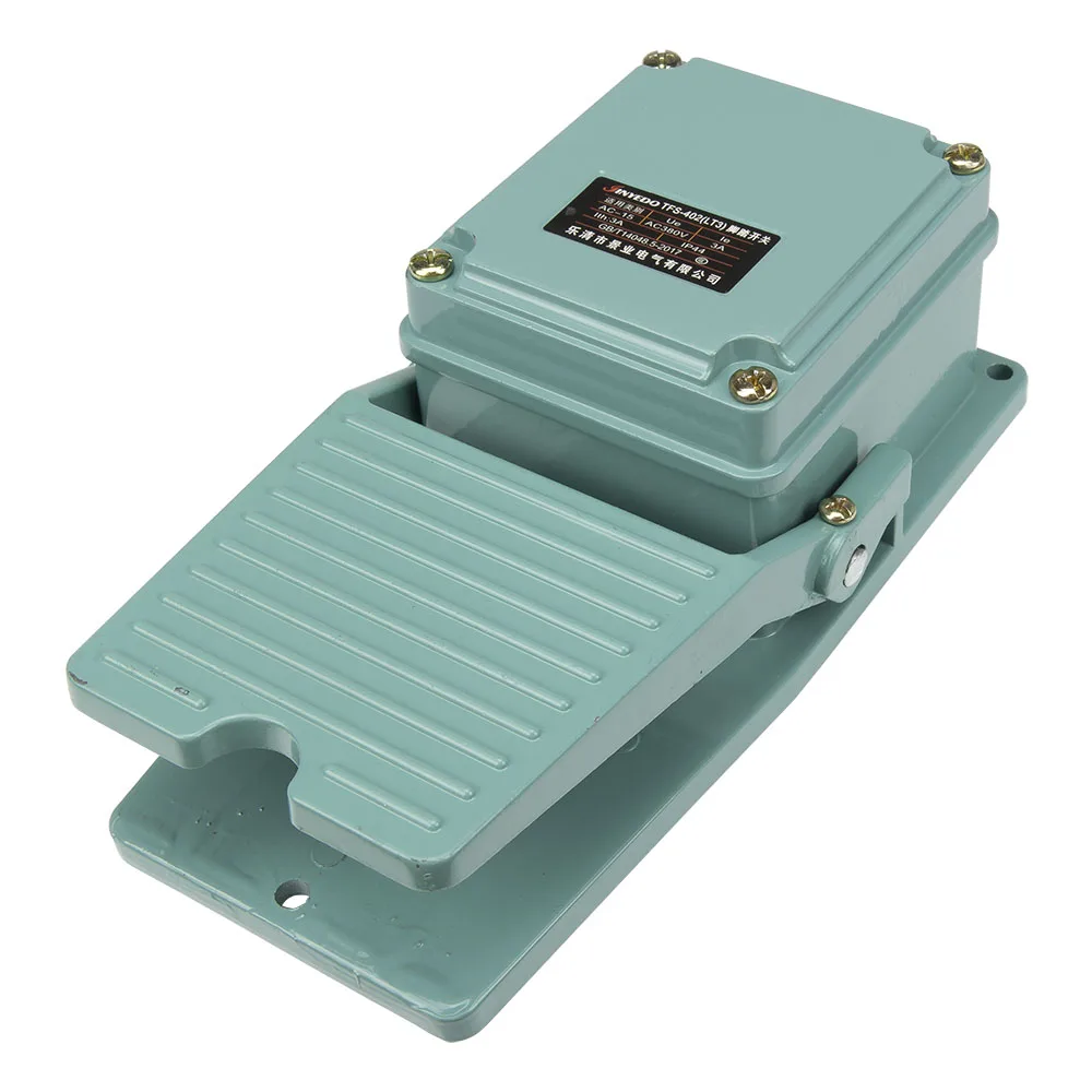 

Ножной переключатель LT3, алюминиевый корпус, педальный переключатель для управления станком, серебряный контакт