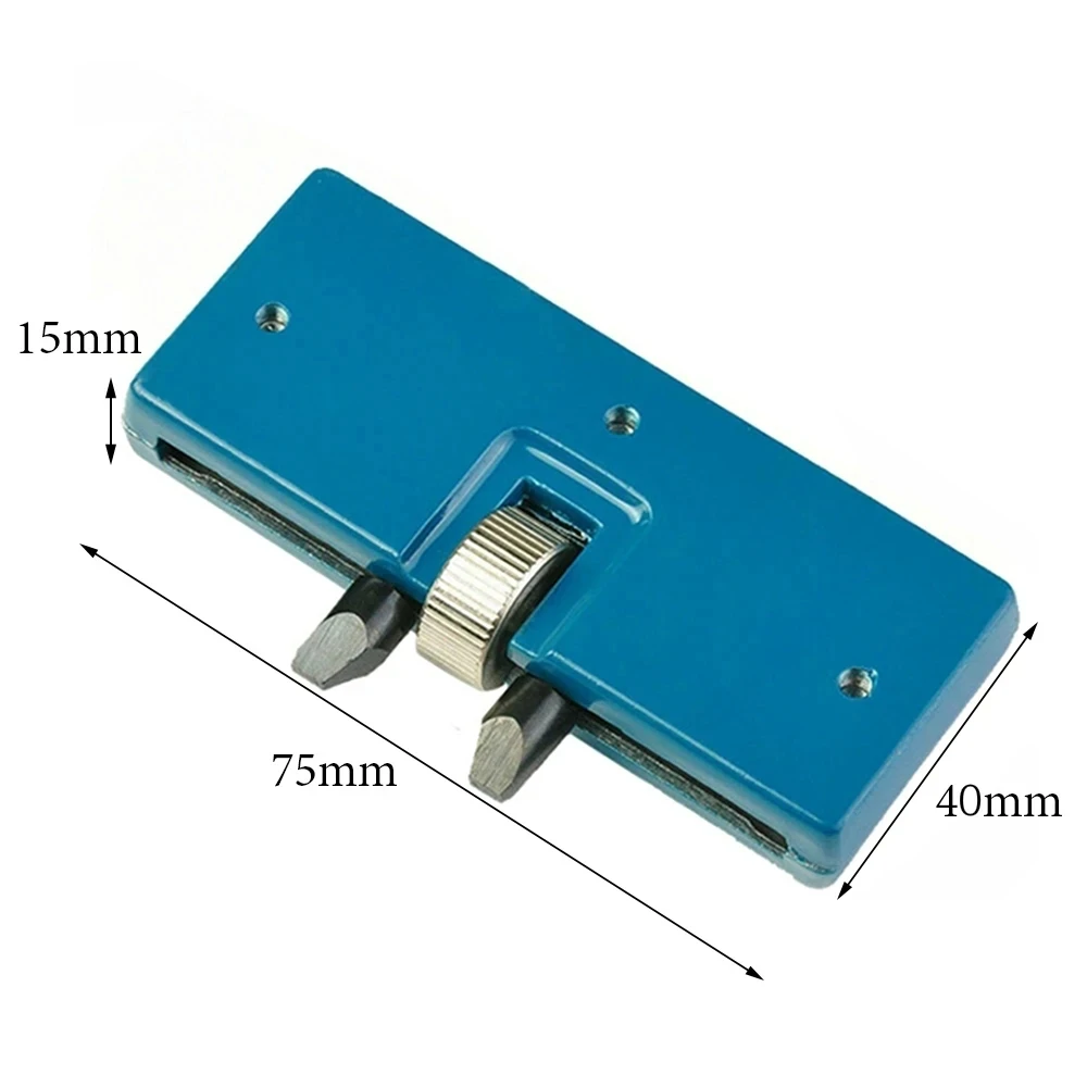 52mm Caliber Two Claw Table Key Watch Rear Cover Open Tool Adjustable Rectangular Remover Wrench Watch Repair Kit Tool Adjuster