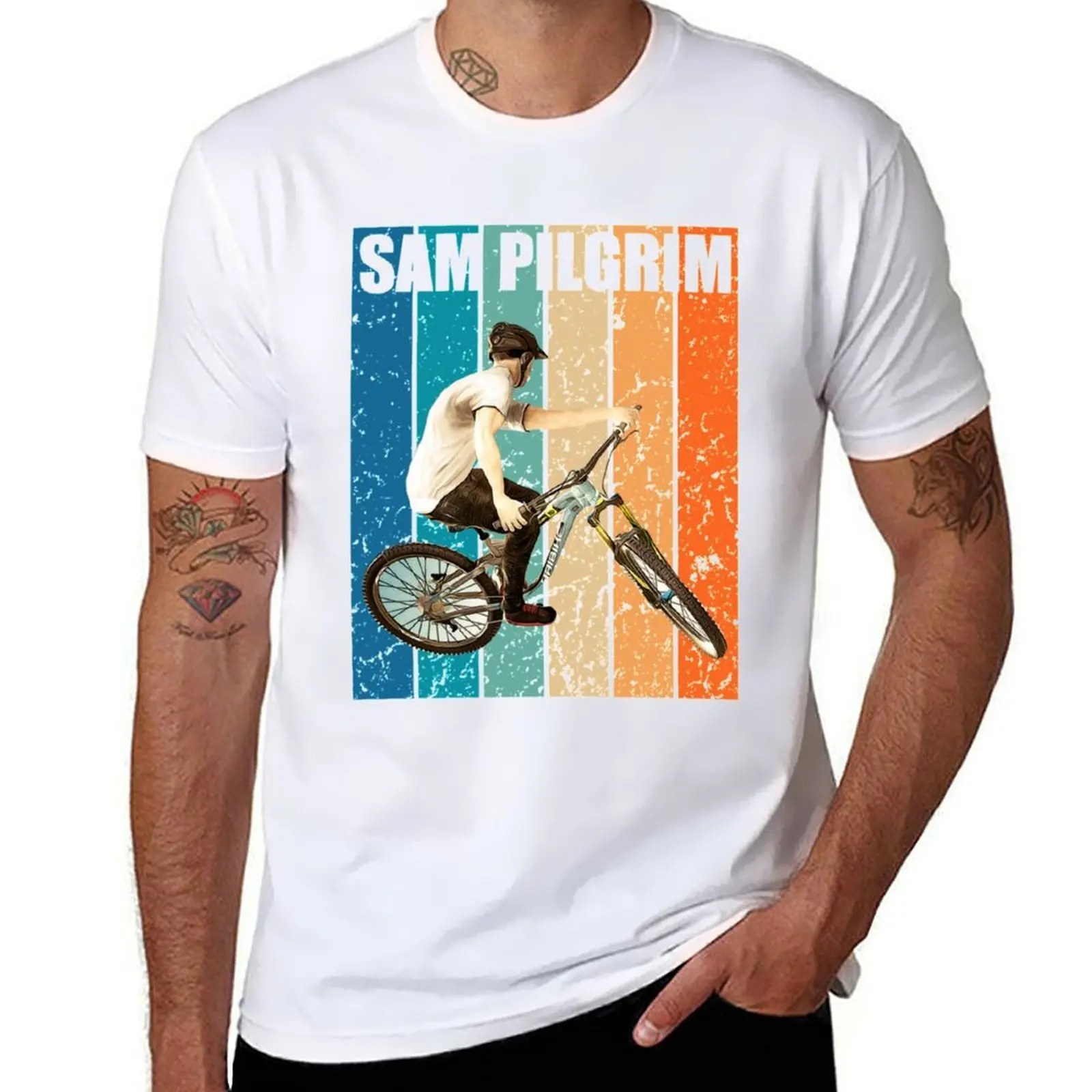 

Sam Pilgrim Artwork T-Shirt funny t shirts cotton t shirt custom print T-Shirt