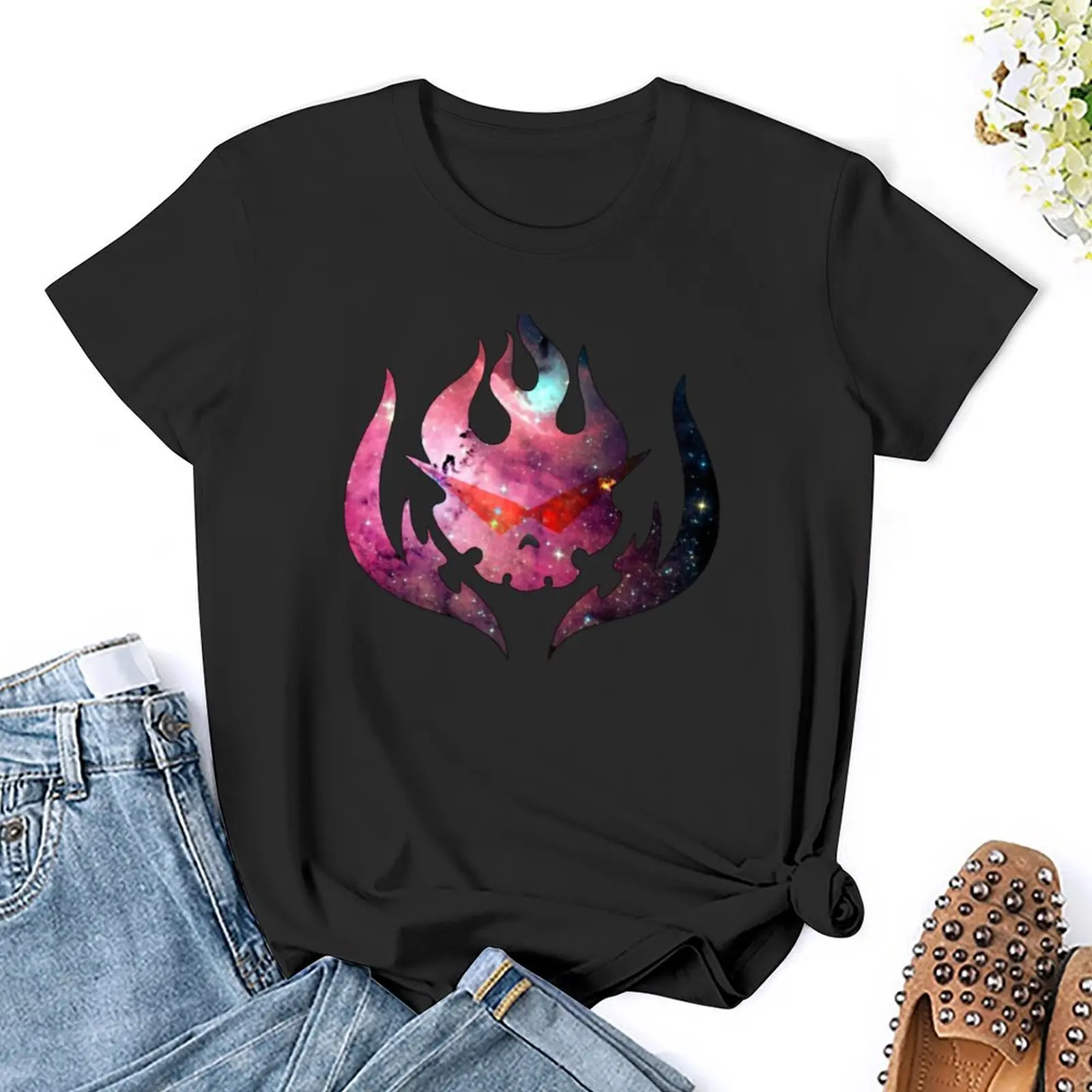 Gurren Lagann Galaxy Logo T-Shirt shirts graphic tees tops hippie clothes tshirts woman