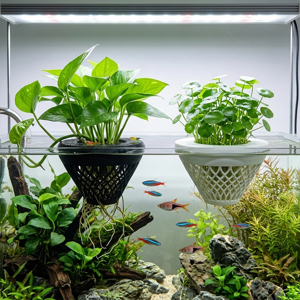 1PC Floating Aquarium Plant Ho - Aquarium Planted Tank Substrate ulasan dan harga
