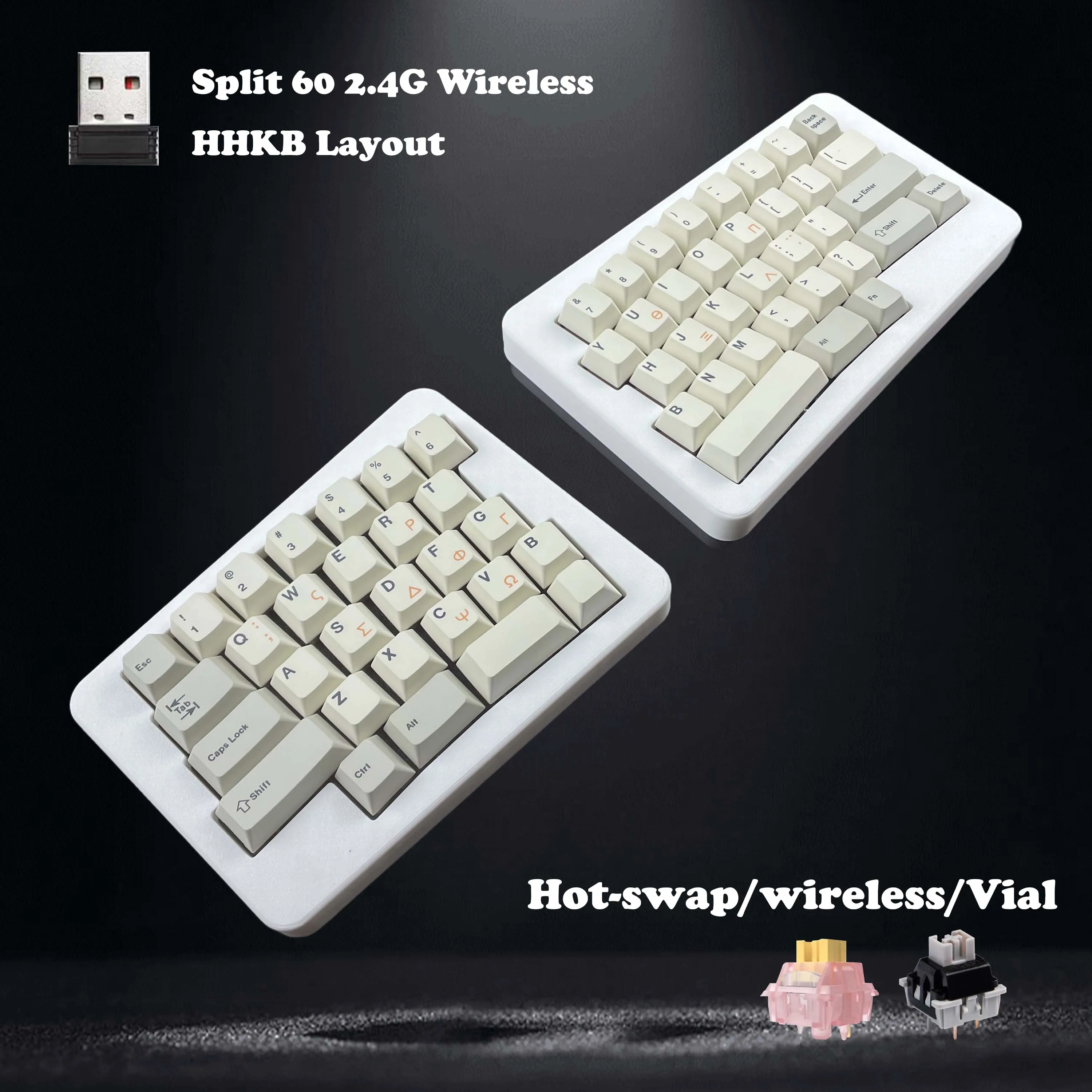 40 ortholinear keyboard –AliExpress version で 40 ortholinear