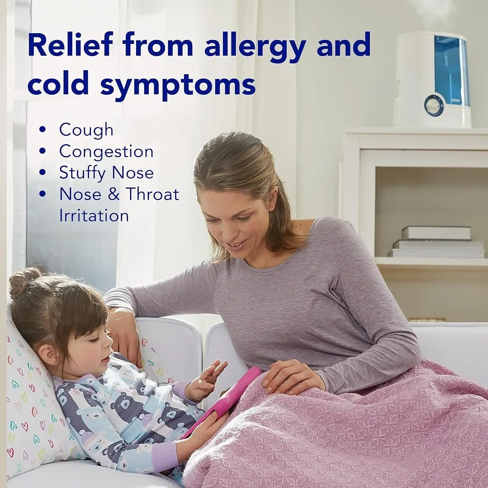 Warm Mist Humidifier Vaporizer Air Humidifier หน้าแรกห้องนอนเด็กผู้ใหญ่ไอบรรเทาแบบพกพา Quiet Filter ฟรีระบบปิดอัตโนมัติ