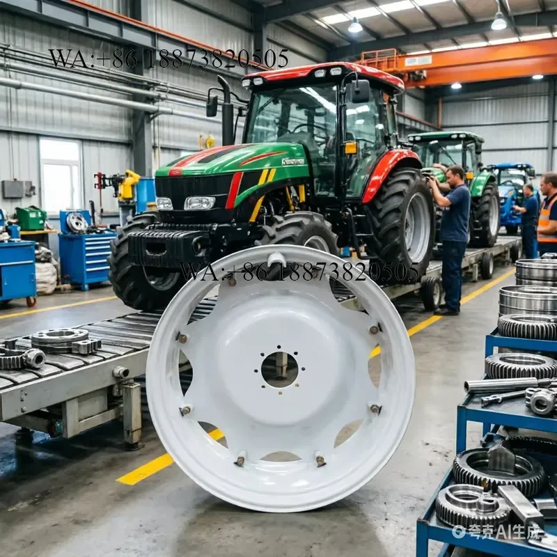Steel Rings for Front and Rear Agricultural Tractors W15x38 with Rim Ears Suitable for 16.9-38 Tires Farm Equipment Parts