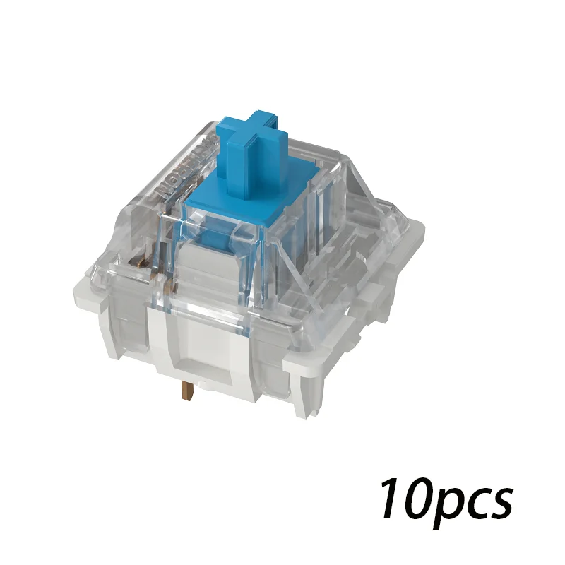 Gateron Switches Mechanisch toetsenbord KS-9 3-pins RGB Silent Clicky Linear Tactile Compatibel Cherry MX Rood Bruin Blauw Groen Wit