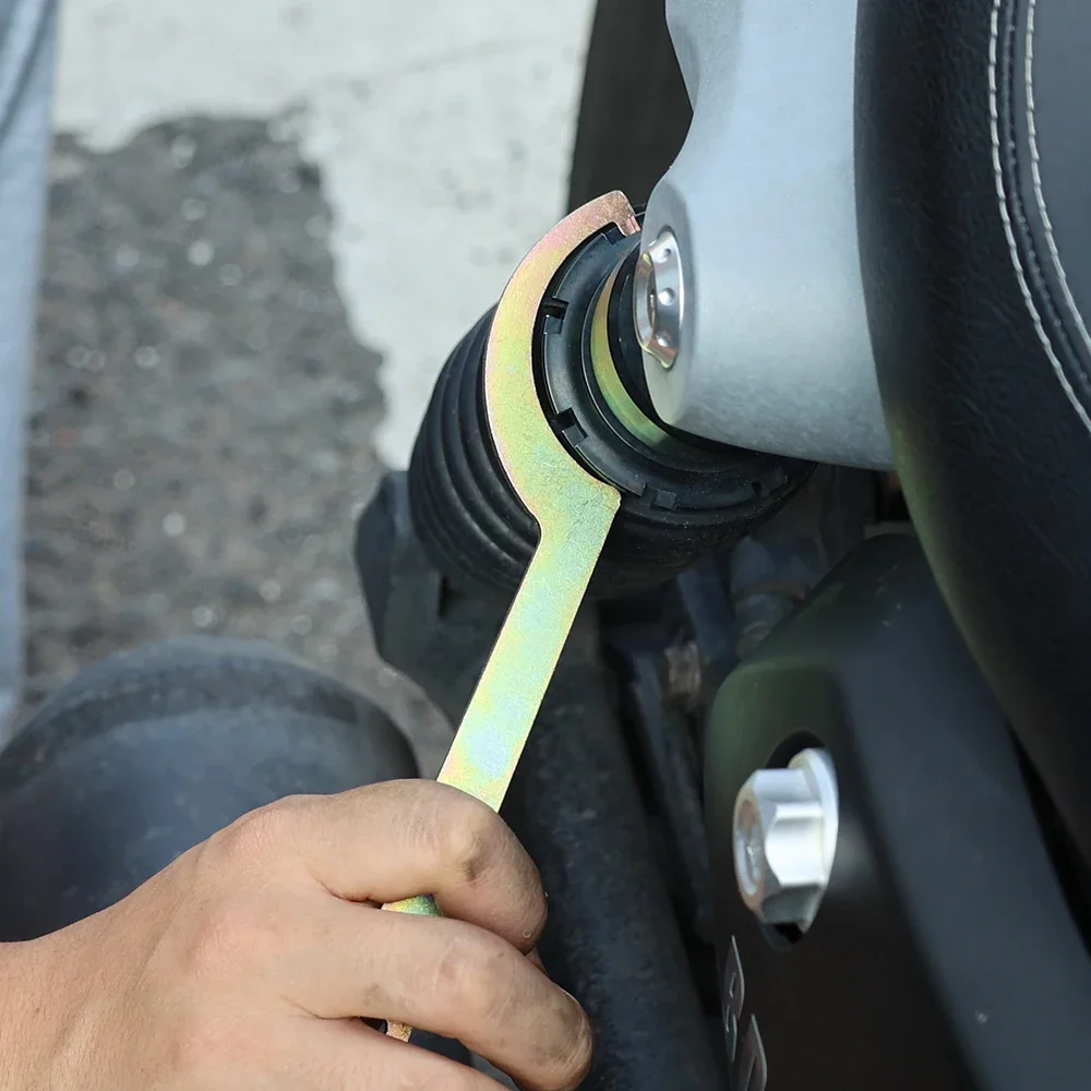 Motorcycle Shock Absorber Wrench Vibration Isolator Suspension Spanner Shock Absorption Spring Softness Hardness Adjustment Tool