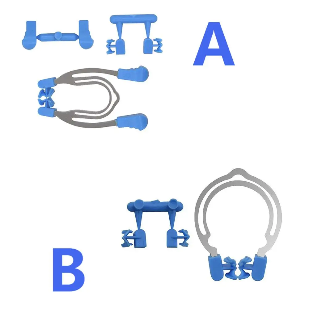 Dentistry Segmented Contour Matrix Clamp A-Clamp/B-Clamp Wedges Metal Spring Rings Formed Sheet Clamps Dentist Tools