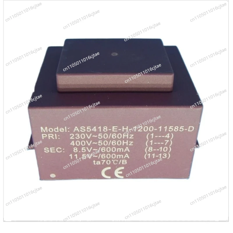 For Custom AS5418 12VA Input 0-230V-400V Output 8.5V, 11.5V Replacement B1406090