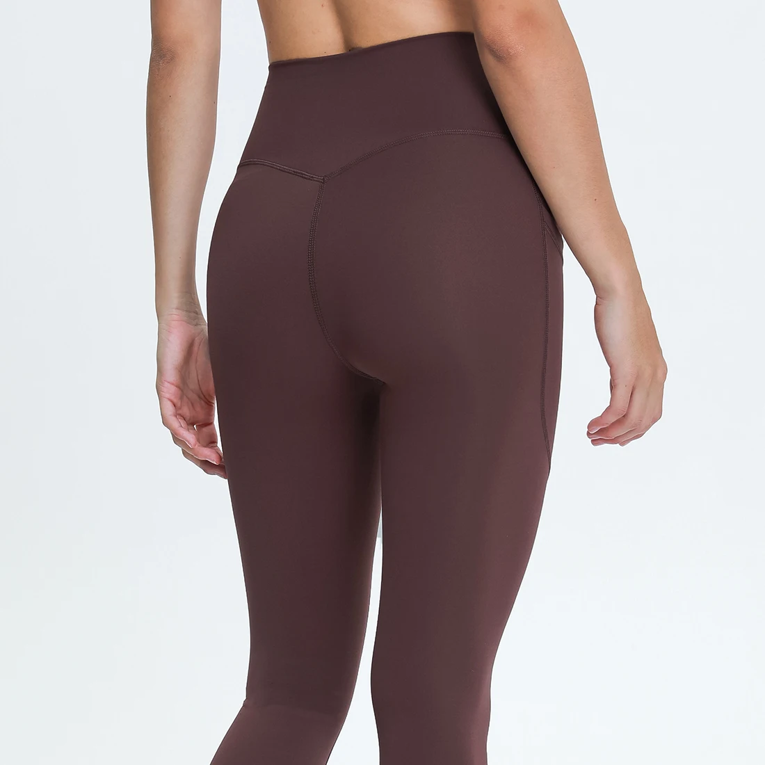 Nepoagym LOVELIFE Frauen Yoga Leggings Voller Länge mit Seite Taschen Hoher Taille Butter Weiche Yoga Hose 28 Inch Schrittlänge