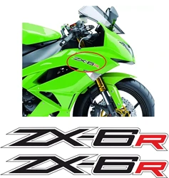 200mm x 25mm Motorcycle ZX-6R ZX6R  Left Right Fairing Decals Stickers For Kawasaki ZX-6R ZX6R