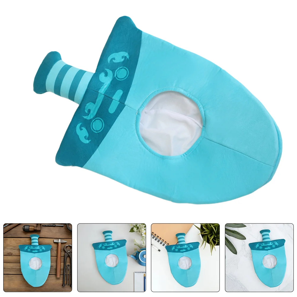 หมวกทรงดาบโบราณ 1 ชิ้น ลายการ์ตูน เนื้อผ้านุ่ม ระบายอากาศได้ดี อุปกรณ์เสริมสำหรับคอสเพลย์ งานปาร์ตี้ ถ่ายรูป วิกิ้งยุคกลาง