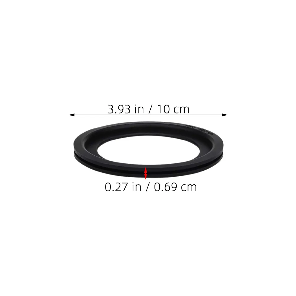 2Pcs Rv Toilet Seal Replacement Rubber Ring Gasket Kit Threaded Male Flange Compatible with American Style Rv Toilet Repair Kit