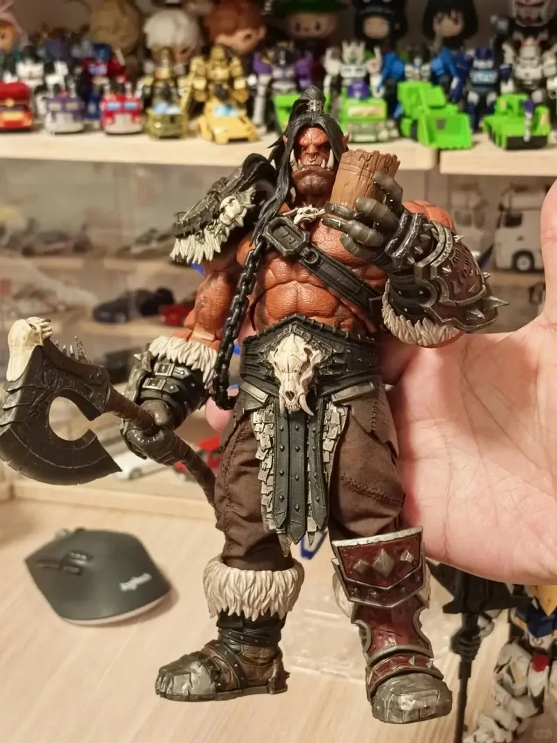 Hero Toys Hellscream Tribal War Song Great Chief Chieftain Orc Warrior 1/10 Actionfigur Modellpuppenspielzeug auf Lager