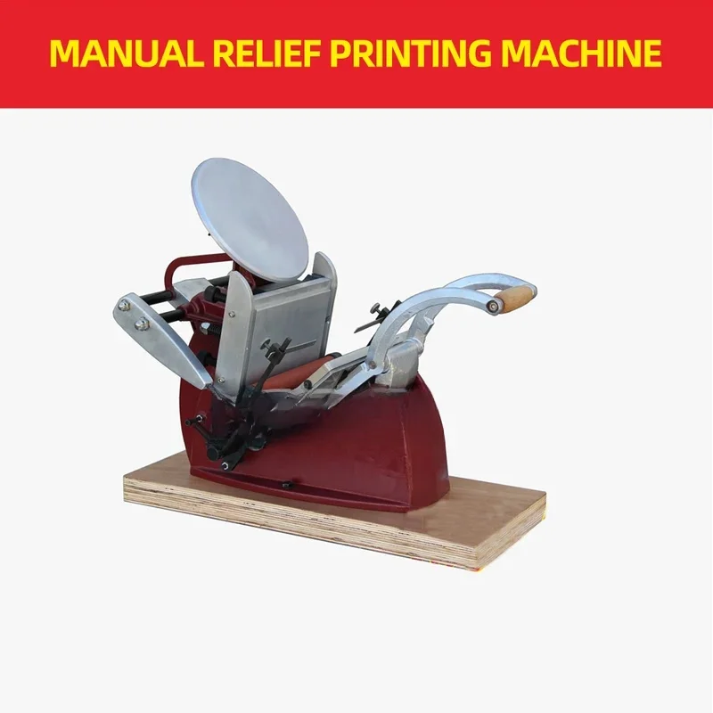 Ручная машина для печати дисков Letterpress, ручная печать ручного типа, инструмент для печати визитных карточек Letterpress