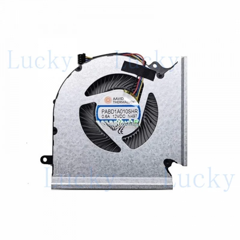 F New for MSI Raider GE67HX Vector GP66HX 12UGS 12UHS MS-1545 CPU GPU Cooling Fan 12V