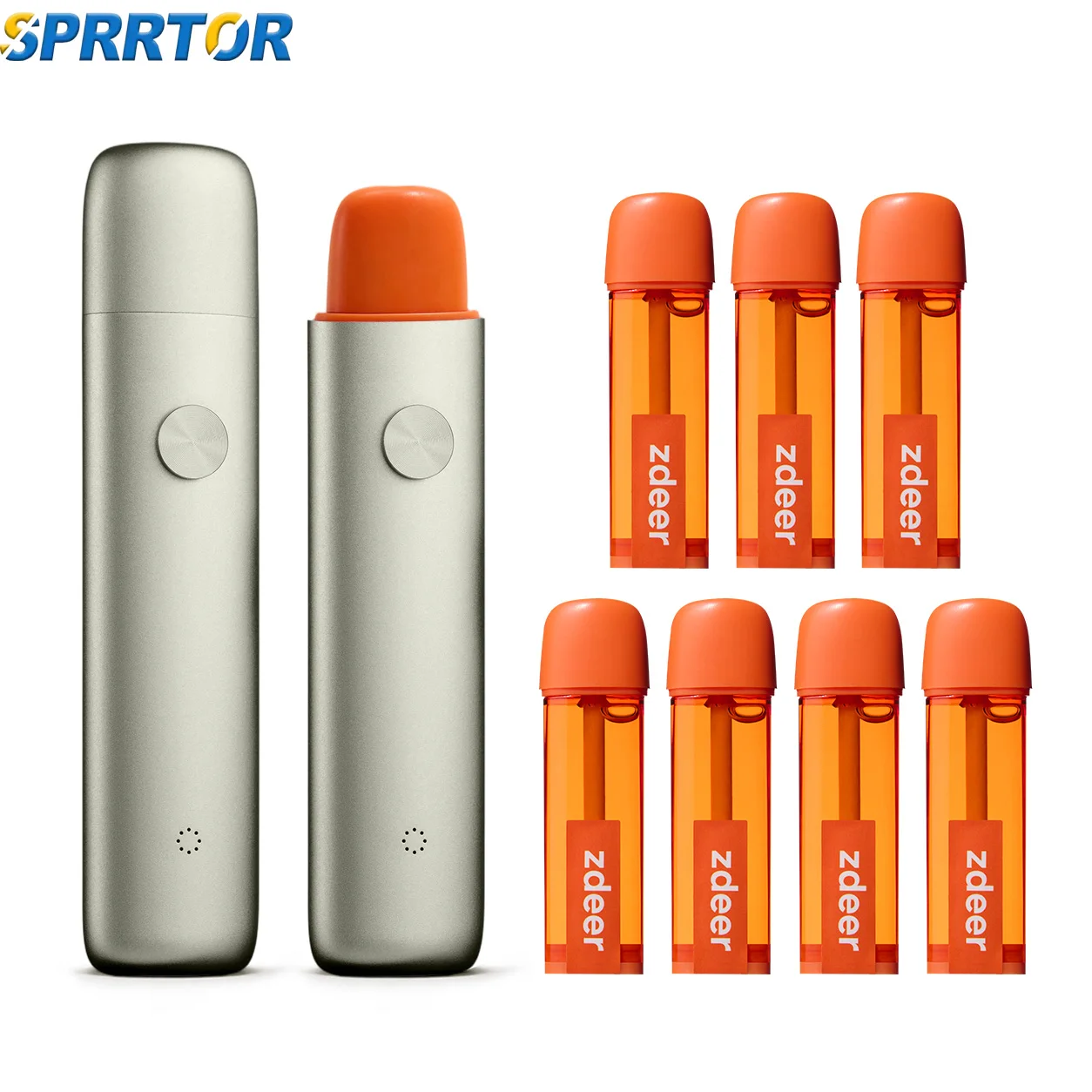 ZDEER PW13 Electric Cool Breath Spray,Probiotic Oral Spray for Bad Breath,Micro-Mist Mouth Spray with 7 Flavor Refill Cartridges