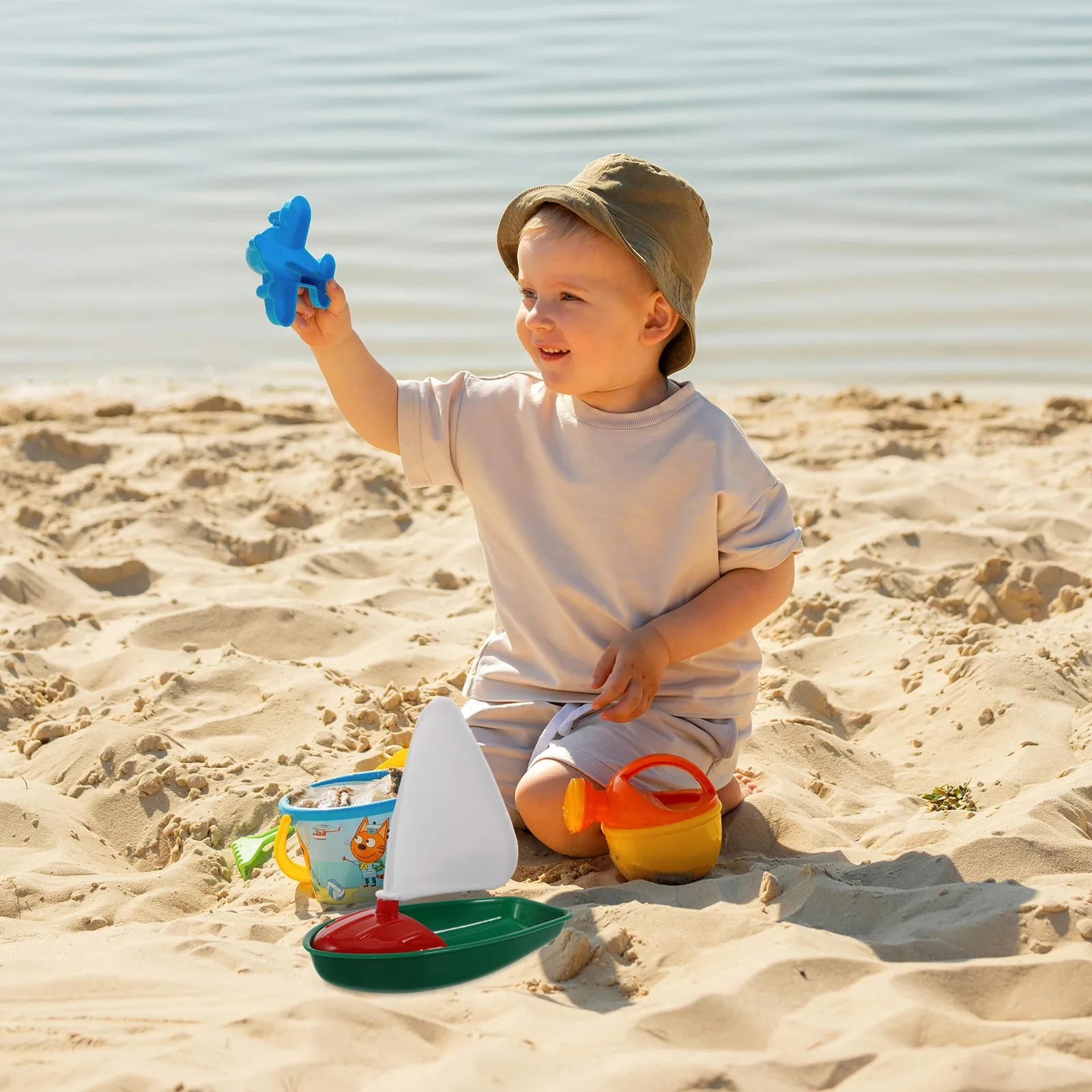 

Легкая портативная плавающая парусная лодка для детей: для игр на воде, пляже, в бассейне, в ванной, летних развлечений, обучения плаванию и морской навигации