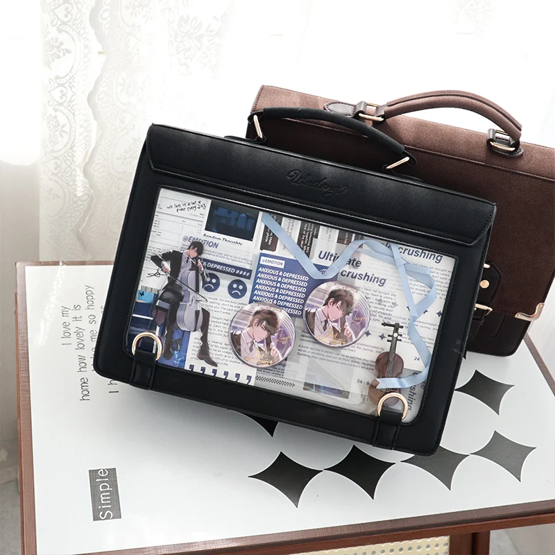 

Original Daily Bags Versatile Jk Backpacks Transparent Shoulder Bags Retro Bag for Women Bag for Women