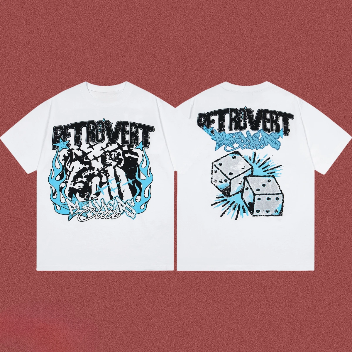 Y2k Retr American-style Overt Street Short-sleeved Correct Version Letter-printed West Coast Hip-hop Cotton T-shirt
