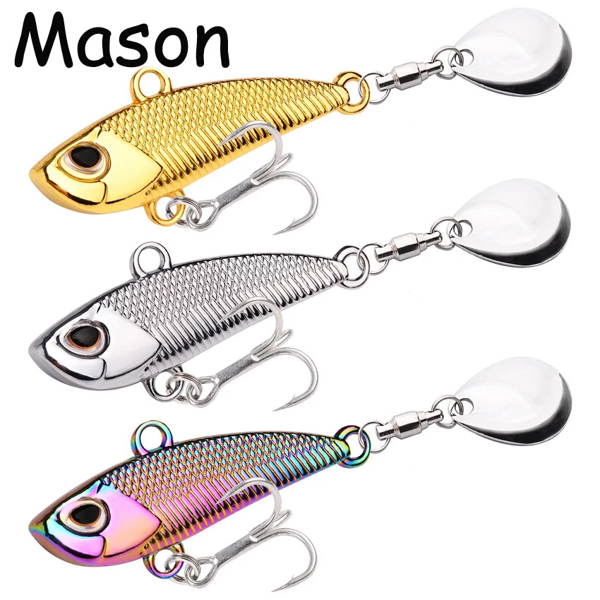 1PC Metal Spoon Hard Fishing Lure Artificial Wobblers for Trolling Trout Spoon Bait Bass Pike with Treble Hook 10g 15g 20g 30g